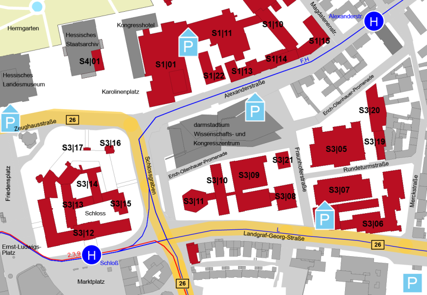 How to find us – Fachgebiet Integrierte Elektronische Systeme (IES
