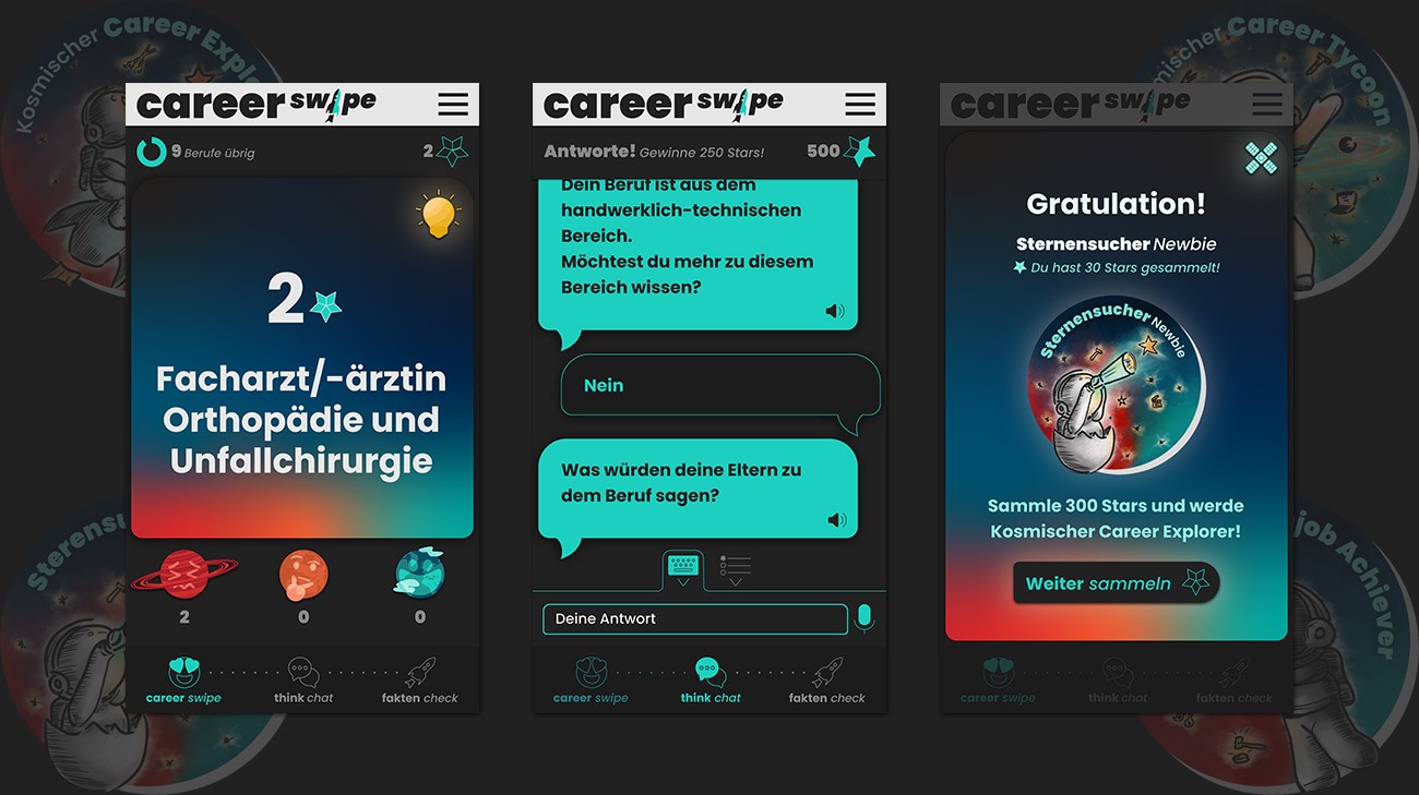 career swipe Screenshots